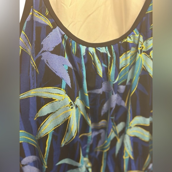 Azul One Piece Woman's Swimming suit size 16 W - Picture 6 of 9